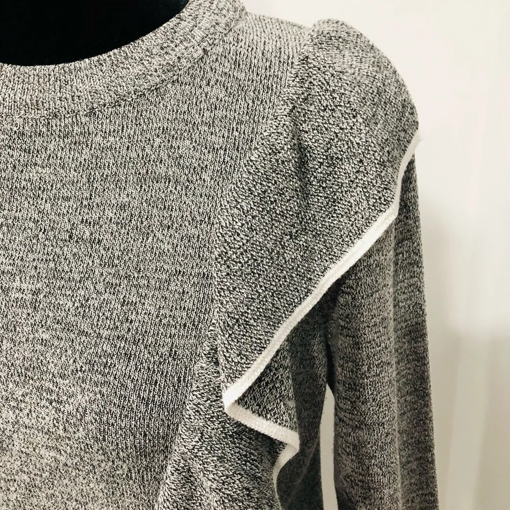 Topshop Ruffle Sweater - Picture 6 of 12